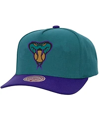 Mitchell & Ness Men's and Women's Teal Arizona Diamondbacks Basic Coop Pro Adjustable Hat