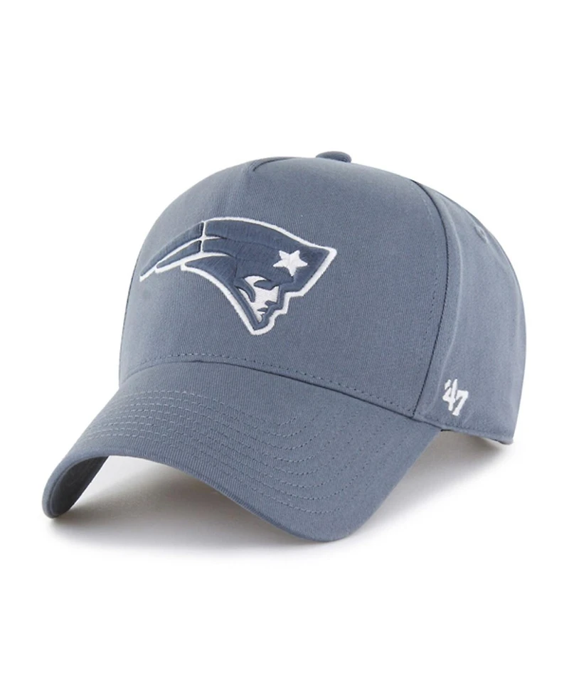 '47 Brand Men's Gray New England Patriots Foundation Offside Adjustable Hat
