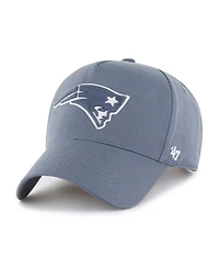 '47 Brand Men's Gray New England Patriots Foundation Offside Adjustable Hat