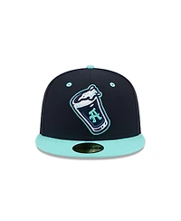 New Era Men's Navy Asheville Tourists Theme Nights 59FIFTY Fitted Hat