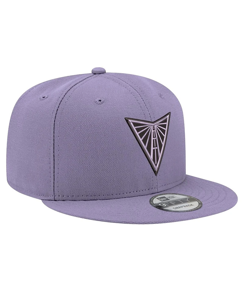 New Era Men's and Women's Violet Golden State Valkyries Logo 9FIFTY Snapback Hat