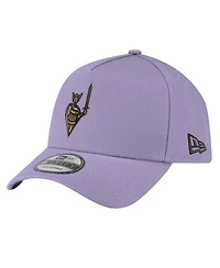 New Era Men's Violet Golden State Valkyries Core Logo A-Frame 9FORTY Adjustable Hat