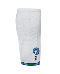 Mitchell & Ness Big Boys and Girls White Minnesota Timberwolves Swingman Shorts