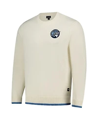 The Wild Collective Men's and Women's Cream Minnesota Lynx Jacquard Pullover Sweater