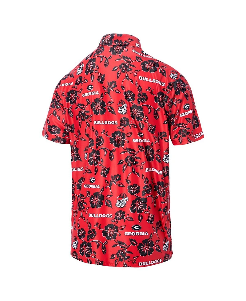 Reyn Spooner Men's Red Georgia Bulldogs Performance Polo Shirt