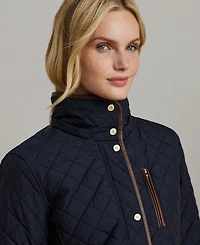 Lauren Ralph Lauren Women's Hooded Quilted Coat