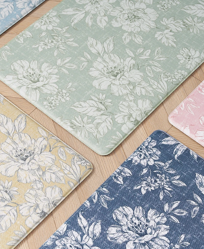 Laura Ashley Iris Anti-Fatigue Wellness Mat