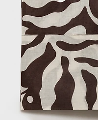 Mango Women's Printed Cotton Pants