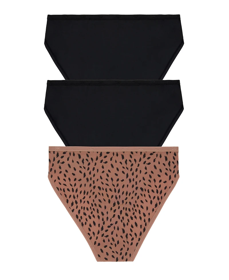 Dkny Women's Micro Bikini Underwear 3 Pack