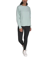 Calvin Klein Performance Women's Long-Sleeve Crewneck T-Shirt