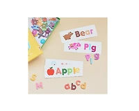 Hattung Magnetic Play Alphabet and Learning Cards for Toddlers & Kids