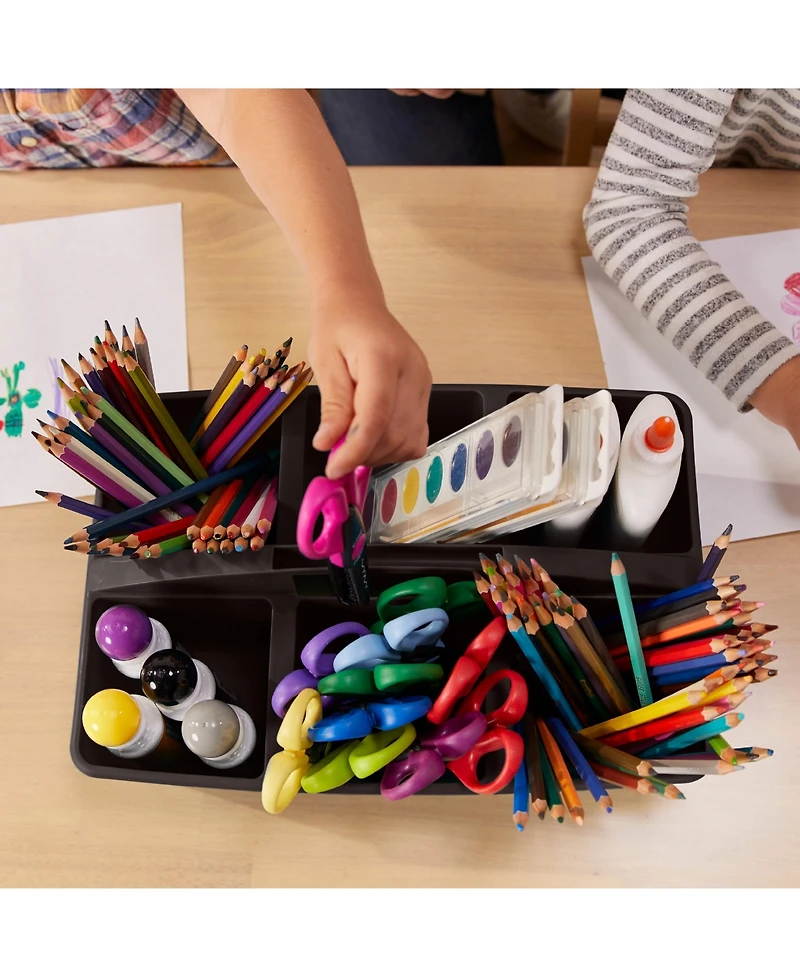 ECR4Kids 6-Compartment Large Caddy, 6-Pack