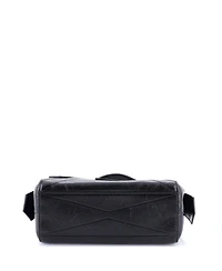 Pre-Owned Givenchy Small Id Flap Bag Crinkled Glazed Leather