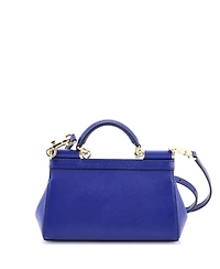 Pre-Owned Dolce & Gabbana Small East West Miss Sicily Bag Leather