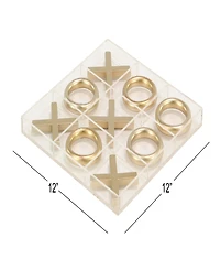 Rosemary Lane Glam Acrylic Game Set, 5"