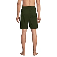 Lands' End Men's 9 Inch Packable Cargo Swim Shorts