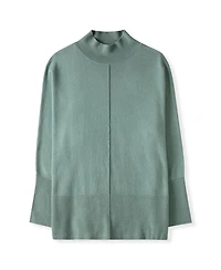Celtic & Co. Women's Drape Funnel Neck Sweater