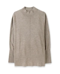 Celtic & Co. Women's Drape Funnel Neck Sweater