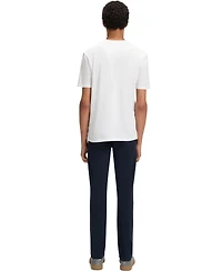Boss by Hugo Men's Rubber-Print Cotton-Jersey T-Shirt