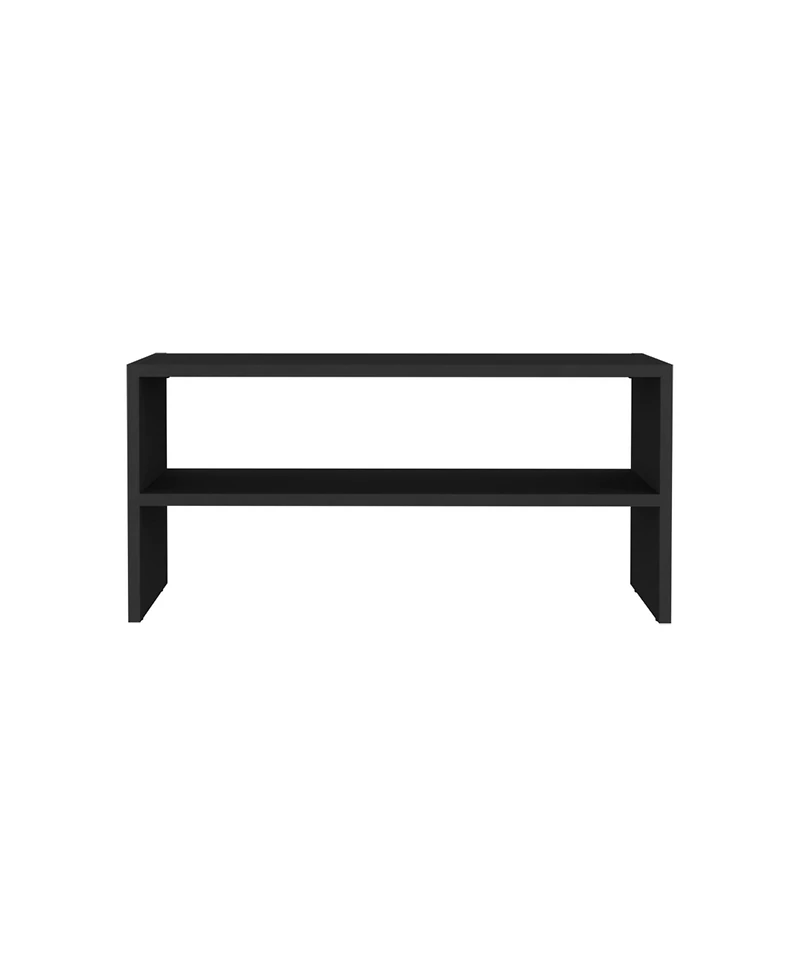 Ferry Shoe Rack with 2 Shelves, White