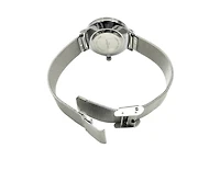 Peugeot Women's 30mm Blue Sleek Stainless Steel Mesh Band Watch
