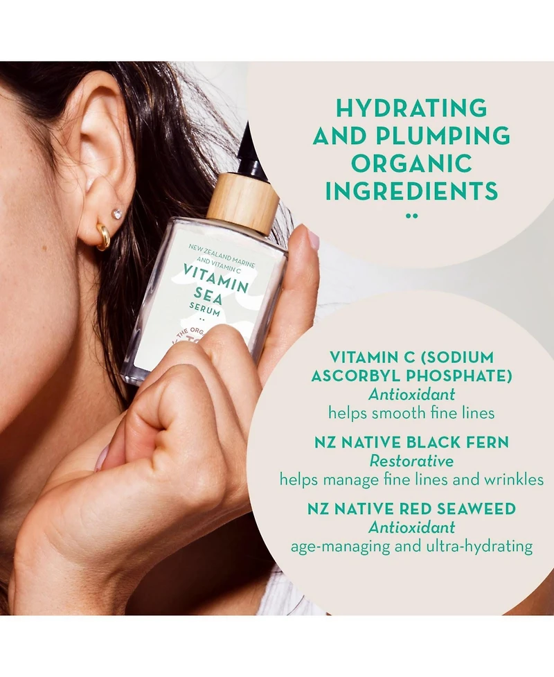 Vitamin C Serum | Rejuvenating & Hydrating Facial Serum | 1floz | The Organic Skin Co