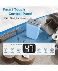 Dehumidifier with Auto Drain or Manual Drainage for Home Basement