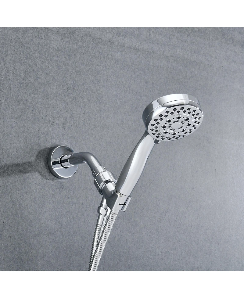 Rainsken Shower Head with Handheld High Pressure, 5 Mode Adjustable