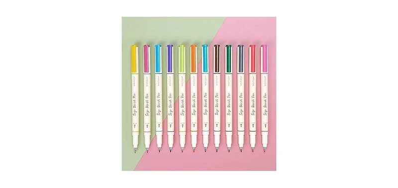 Writech Vibrant Sign Brush Set 12CT