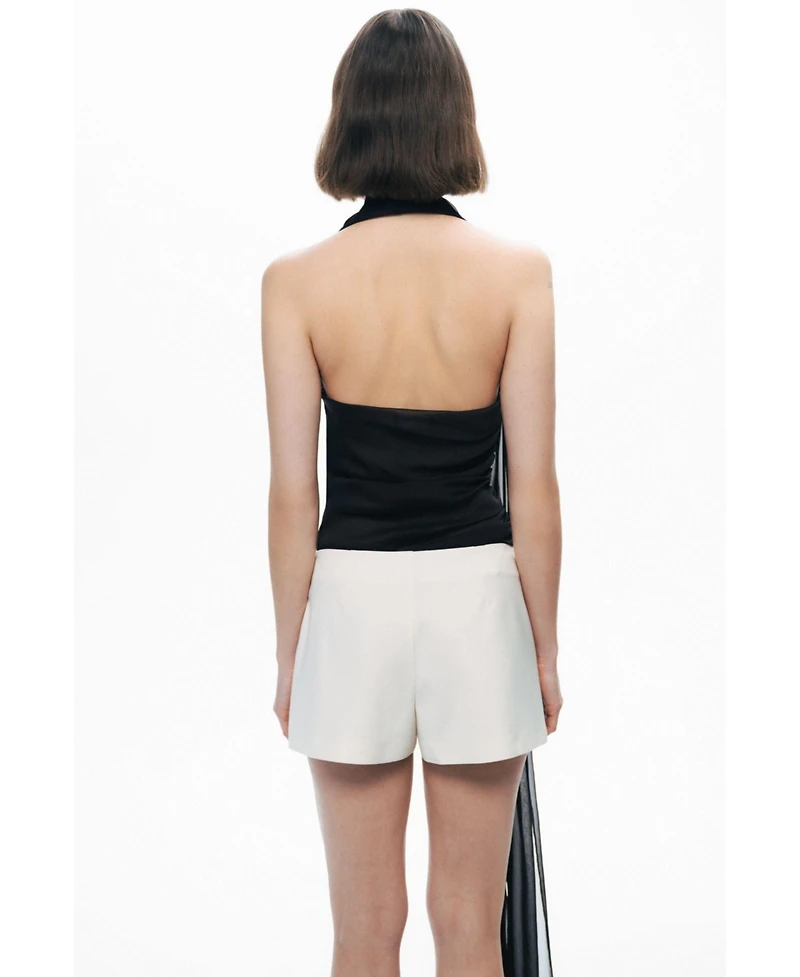 Nocturne Women's Shawl-Inspired Blouse