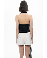 Nocturne Women's Shawl-Inspired Blouse