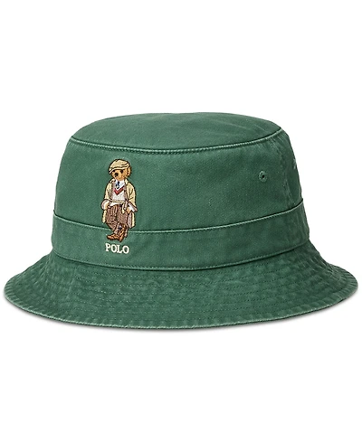 Polo Ralph Lauren Men's Bear Twill Bucket Hat