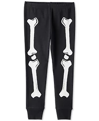 Carter's Baby Boys 2-Pc. Glow Skeleton Halloween Pajamas Set