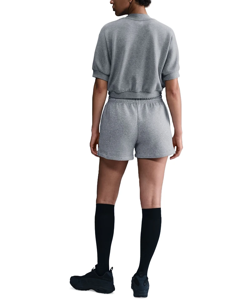 Nike Sportswear Women's Phoenix Fleece Mid-Rise 4" Shorts
