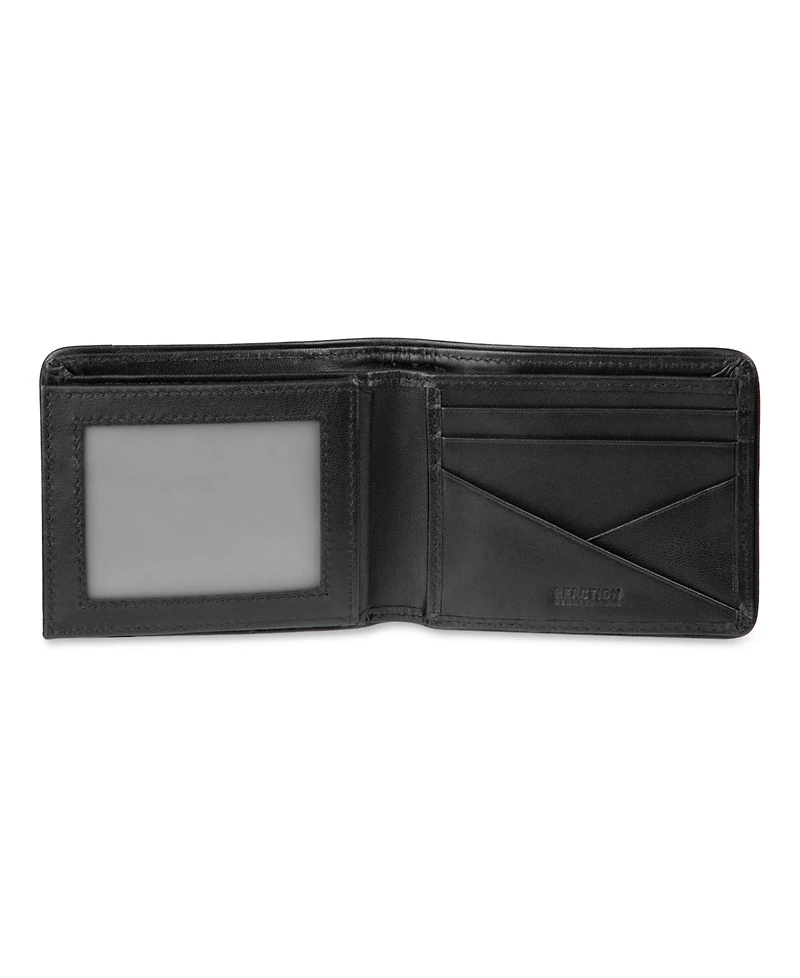 Kenneth Cole Reaction Men's Rfid Extra Capacity Slim Fold Wallet