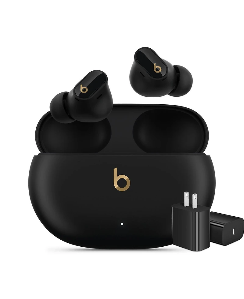 Beats Studio Buds + True Wireless Noise Cancelling Earbuds with Usb-c Wall Charger - Transparent