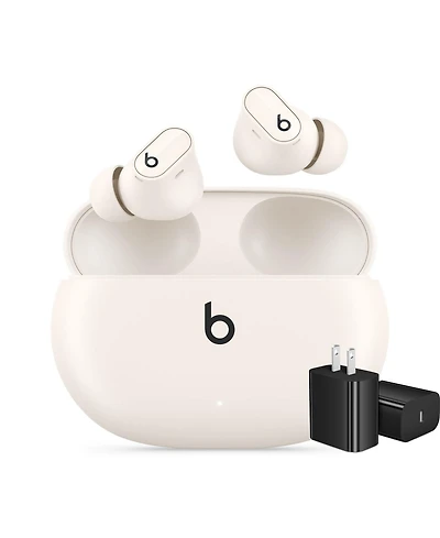 Beats Studio Buds + True Wireless Noise Cancelling Earbuds with Usb-c Wall Charger - Transparent - MQLK3LL/A