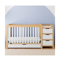 Graco Remi All-in-One Convertible Crib with Drawer and Changer (Gray)
