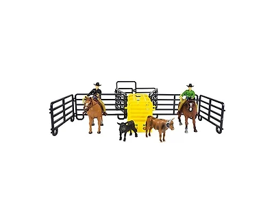 Big Country Toys 1/20 Scale Steer Roper Set