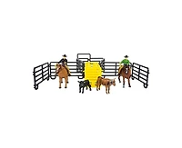 Big Country Toys 1/20 Scale Steer Roper Set