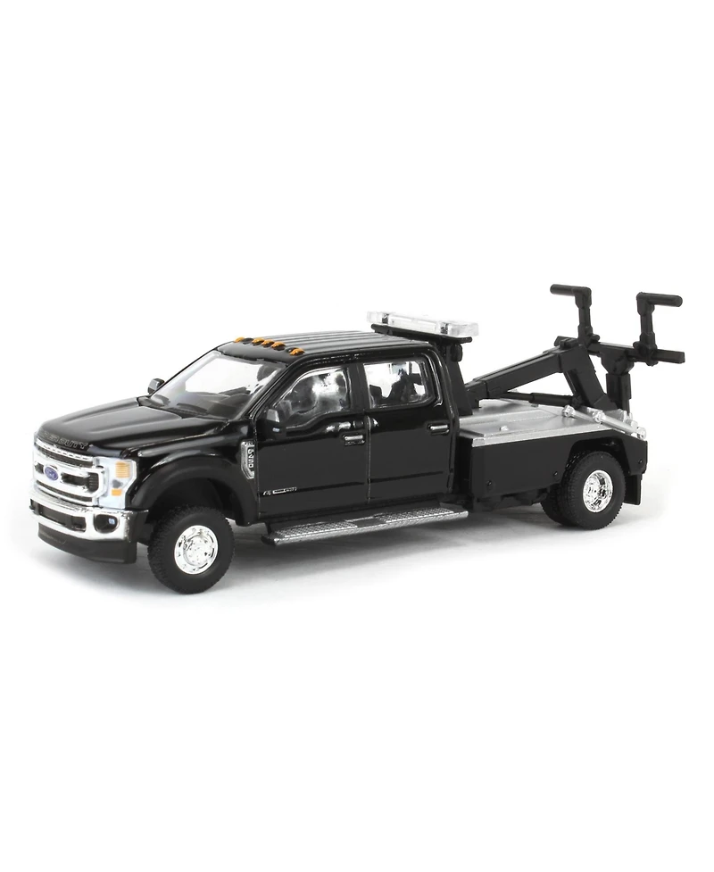 1/64 2020 F-450 Super Duty Dually with Wrecker Bed Black Exclusive 51398-a