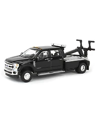1/64 2020 F-450 Super Duty Dually with Wrecker Bed Black Exclusive 51398-a