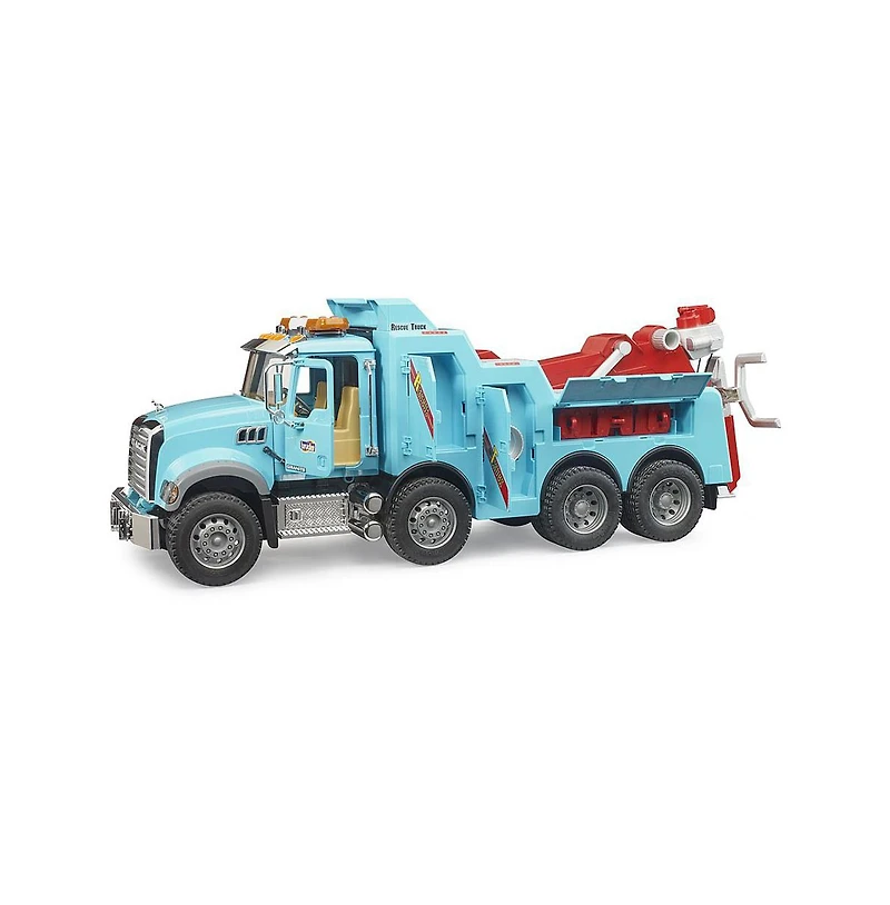 Bruder 1/16 Mack Granite Recovery & Towing Truck with Lights & Sounds Module