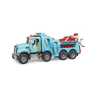 Bruder 1/16 Mack Granite Recovery & Towing Truck with Lights & Sounds Module