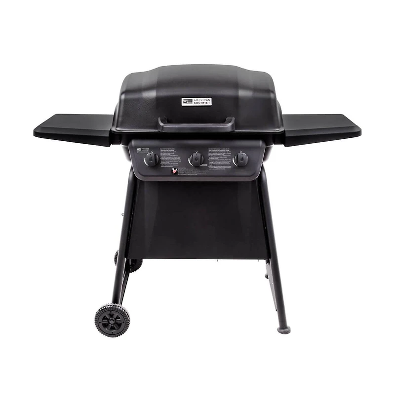 American Gourmet Classic Series 3-Burner Gas Grill - Black