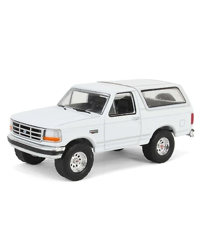 1/64 1993 Bronco Xlt, Oxford White, Hobby Exclusive Greenlight