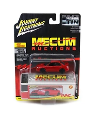 1/64 2006 Subaru Impreza Wrx Red Mecum Johnny Lightning Storage Tin JLCT015-A2