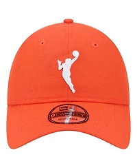 New Era Men's Orange Wnba Logo 9TWENTY Adjustable Hat