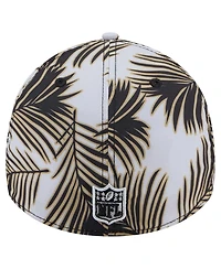 New Era Men's Gray Orleans Saints Palms 39THIRTY Flex Hat