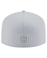 New Era Men's Gray Miami Dolphins Color Pack A-Frame 59FIFTY Fitted Hat
